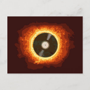 Hot-record Briefkaart