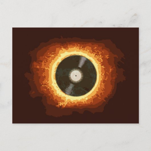 Hot-record Briefkaart (Voorkant)