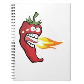 Hot Red Chili Pepper Notitieboek (Voorkant)