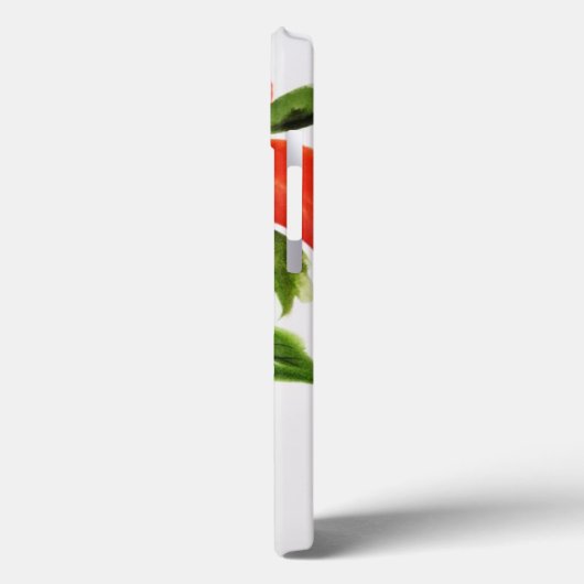 Hot Red Hibiscus Case-Mate iPhone Case (Achterkant / Links)