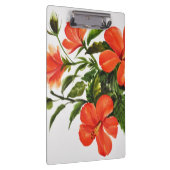 Hot Red Hibiscus Klembord (Rechts)