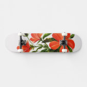Hot Red Hibiscus Skateboard (Horizontaal)