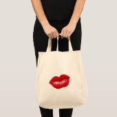 HOT Red Lips Tote Bag (Voorkant (product))