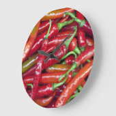Hot Red Peppers Keukenklok Grote Klok (Hoek)