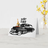 Hot Ride Birthday Kaart (Gele Bloem)