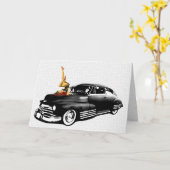 Hot Ride Birthday V2 Kaart (Gele Bloem)