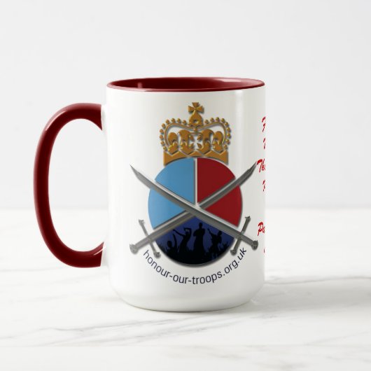 HOT Ringer Mok Rood (Links)