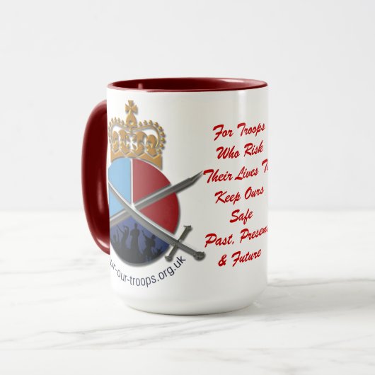 HOT Ringer Mok Rood (Voorkant links)