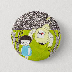 Hot-Robot-Button Ronde Button 5,7 Cm