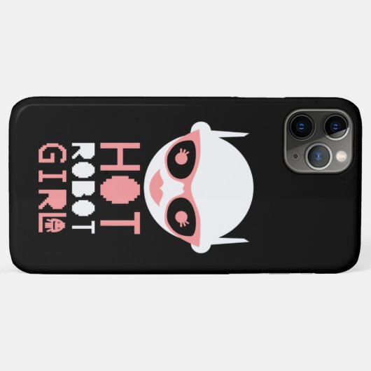 Hot robot Case-Mate iPhone case (Achterkant (horizontaal))