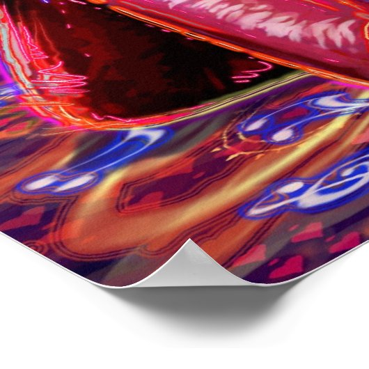 HOT ROCK CHICK POSTER (Hoek)