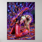 HOT ROCK CHICK POSTER (Voorkant)