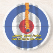 Hot Rocks 'Nitro' Sandstone Onderzetter - (blauw) (Voorkant)