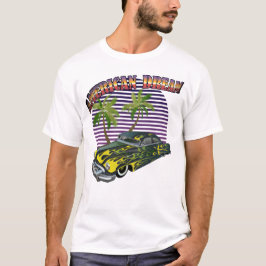 hot rod american dream auto musculus palmboom t-shirt