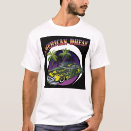 hot rod american dream auto muskusvlamm p t-shirt