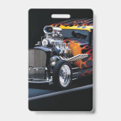 Hot rod badge (Achterkant)