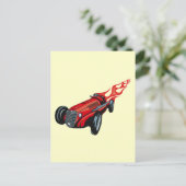 Hot Rod Briefkaart (Staand voorkant)