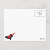Hot Rod Briefkaart (Achterkant)