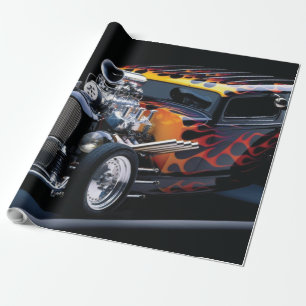 Hot rod cadeaupapier