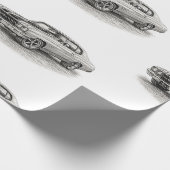Hot Rod-cadeaupapier Cadeaupapier (Hoek)
