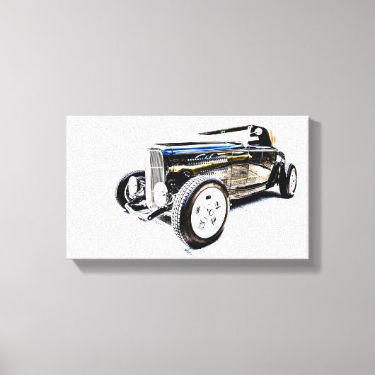 Hot Rod Canvas Afdruk (Voorkant)