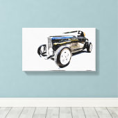 Hot Rod Canvas Afdruk (Insitu (Houten vloer))