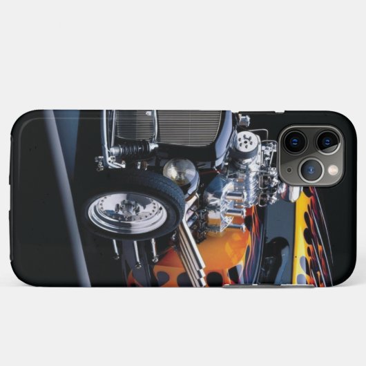 Hot rod Case-Mate iPhone case (Achterkant (horizontaal))