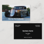 Hot Rod Central Visitekaartje (Voorkant / Achterkant)