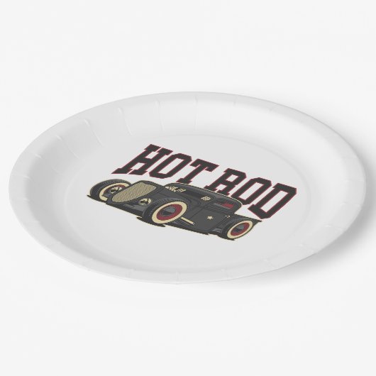 Hot Rod Classic Papieren Bordje (Gekanteld)