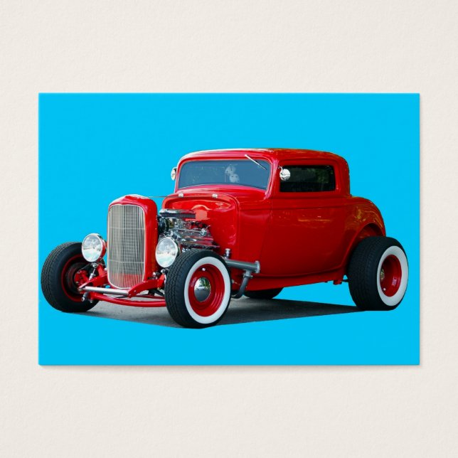 Hot-rod Classic Visitekaartjes (Voorkant)