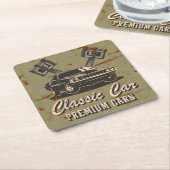Hot Rod Design Paper Onderzetter (Schuin)