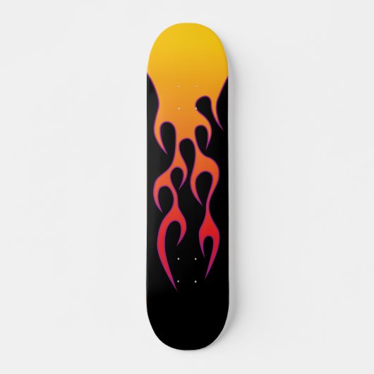 Hot Rod Flame Persoonlijk Skateboard (Voorkant)