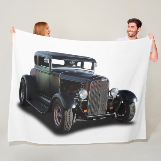 HOT ROD FLEECE DEKEN (In situ)