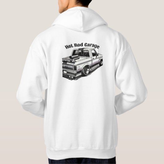 Hot Rod Garage Hoodie (Achterkant)
