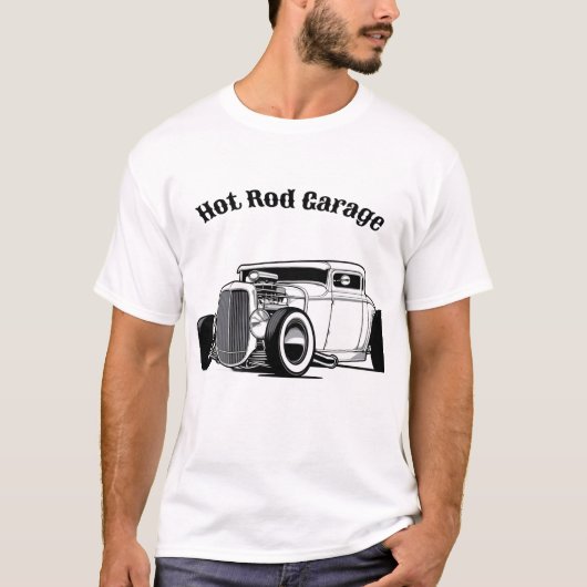Hot Rod Garage T-shirt (Voorkant)