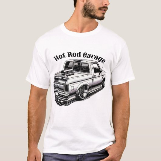 Hot Rod garage T-shirt (Voorkant)
