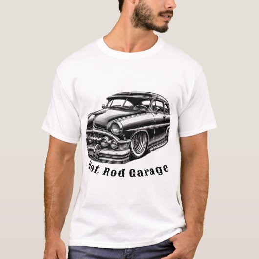 Hot Rod Garage T-shirt (Voorkant)