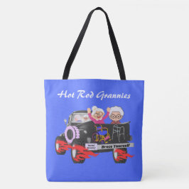 Hot Rod Grannies Schouder Canvas tas