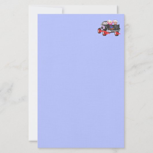 Hot Rod Grannies Stationery Briefpapier (Voorkant)