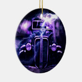 Hot Rod Keramisch Ornament (Rechts)