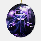 Hot Rod Keramisch Ornament (Links)