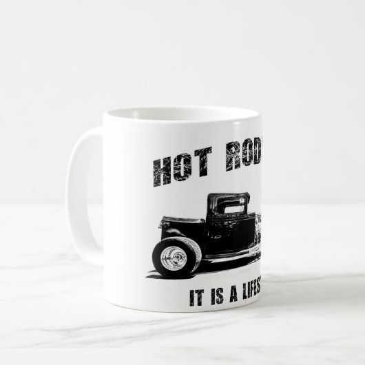 Hot Rod koffiekop Koffiemok (Voorkant links)