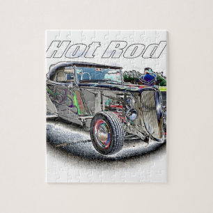 Hot Rod Legpuzzel