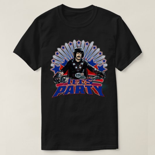 Hot Rod Lets partij T-shirt (Design voorkant)
