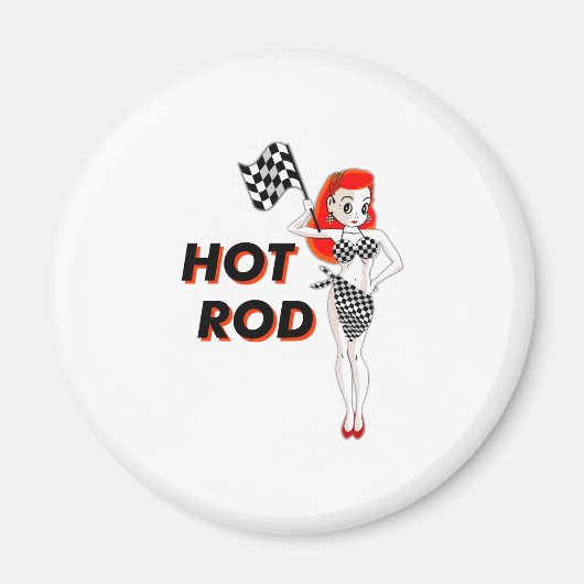 Hot Rod Magneet (Voorkant)