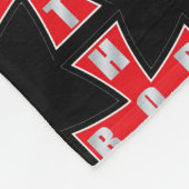 Hot Rod Maltees kruis Fleece Deken (Hoek)