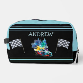 Hot Rod Race Auto - Gepersonaliseerd Toilettasje