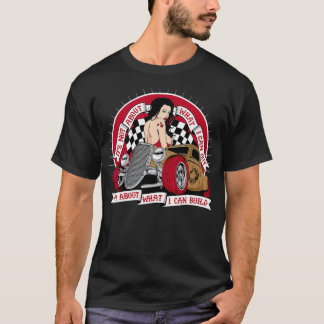 Hot Rod Retro 50s Rockabilly Rock N Roll Pin up T-shirt