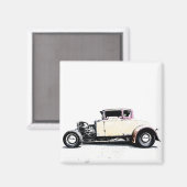 Hot Rod Roadster Magnet (Voorkant / Achterkant)