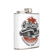 Hot Rod Roestvrij stalen kolf Heupfles (Rechts)